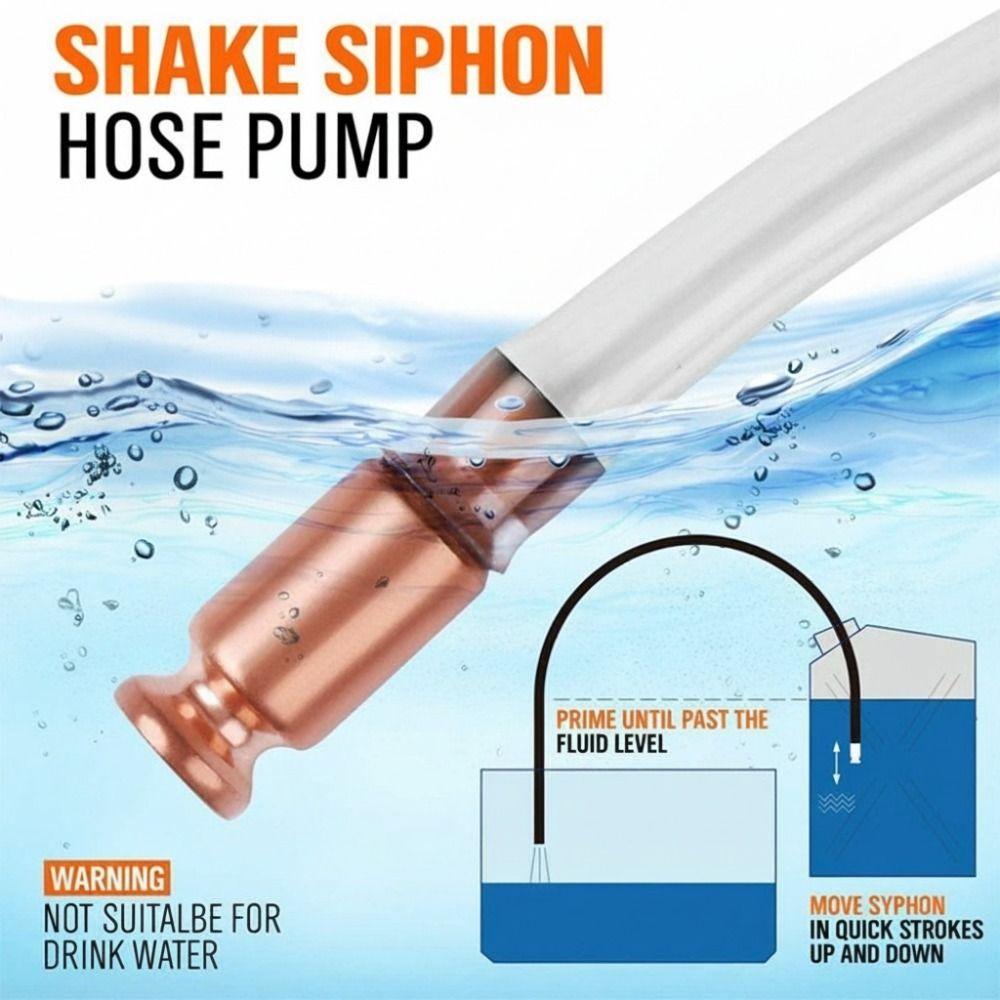 Multi-Purpose Siphon Hose 1-5M Length Siphon Pump Gasoline/Gas/Fuel/Water Transfer