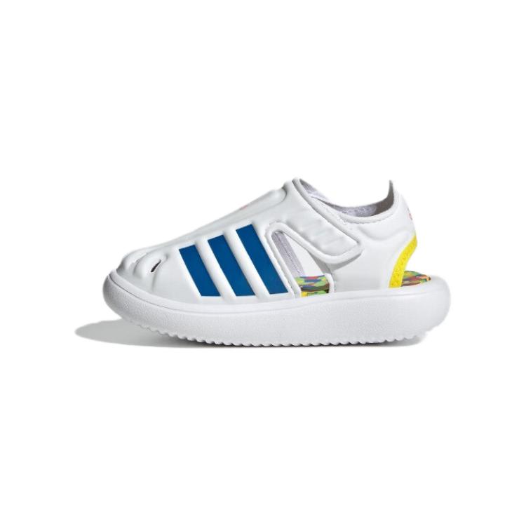Adidas Water Sandal Comfortable Low Top Walking Shoes Baby Shoes White Blue ID5839