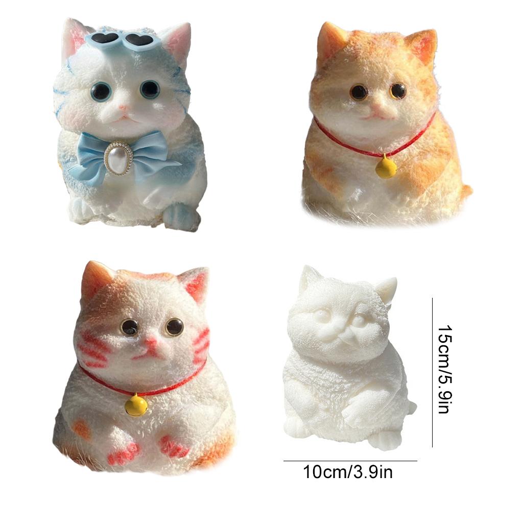 Игрушки-антистресс кошки Taba Squishys Для сенсорной игры и расслабления Игрушки-антистресс кошки Кошка Taba