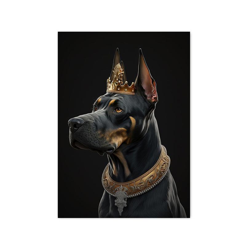 Черное золото животные король горилла лев постеры принты кролик слон холст картины настенное искусство картина для гостиной домашний декор