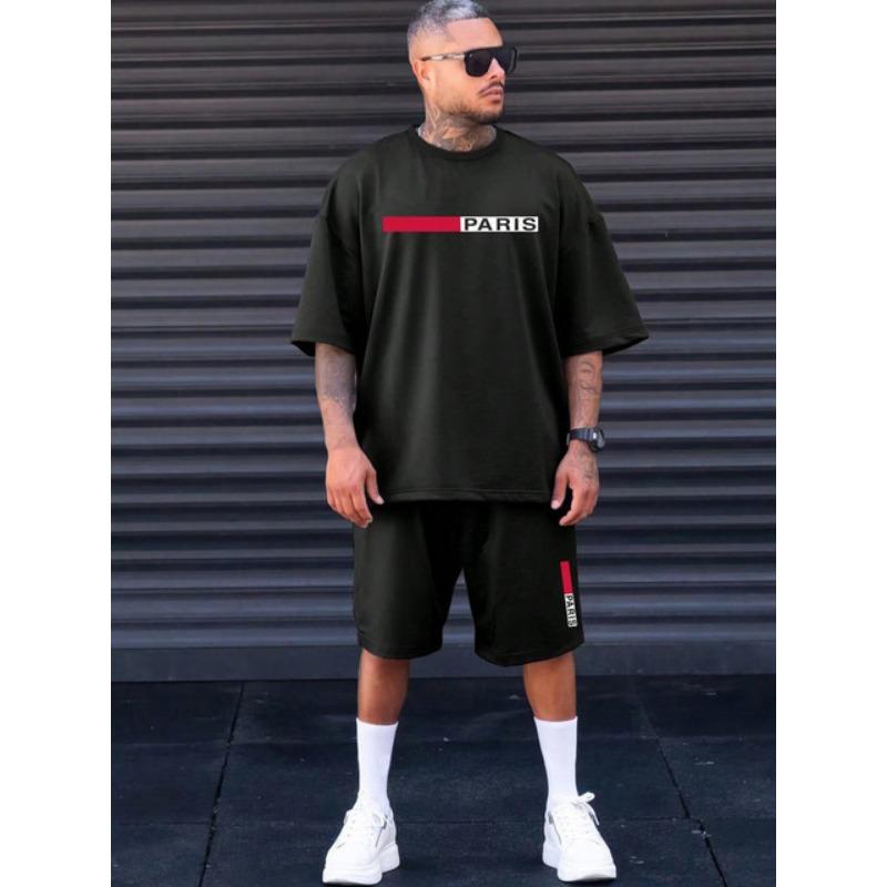 3D Printed Men's Summer Everyday Street Men's Short-sleeved T-shirt And Shorts Set Outdoor Beach Short Urban Fashion Set