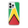 Coque Télephone Drapeau Guyana - iPhone 14 Pro Max
