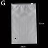1pc Casual Scrub Storage Bag Ziplock Bags Resealable Thick Portable High Quality Big Size