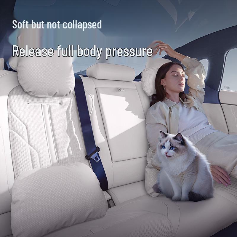 Shijie 06 Car Headrest & Lumbar Support Pillow Set