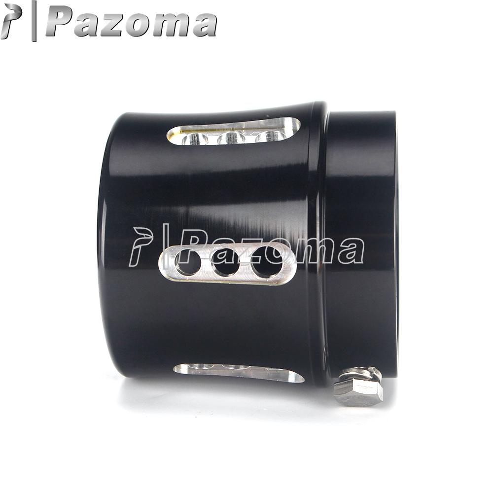 Motorccyle Aluminum Exhaust Tip 1.75&2.5inch Straight Cut Silence Muffler End Pipe For Harley Touring Cafe Racer Chopper Bobber