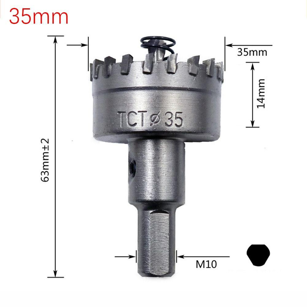 Hard Alloy Drill Bit Silver Hole Opener High-quality TCT Hole Saw Aluminum Alloy