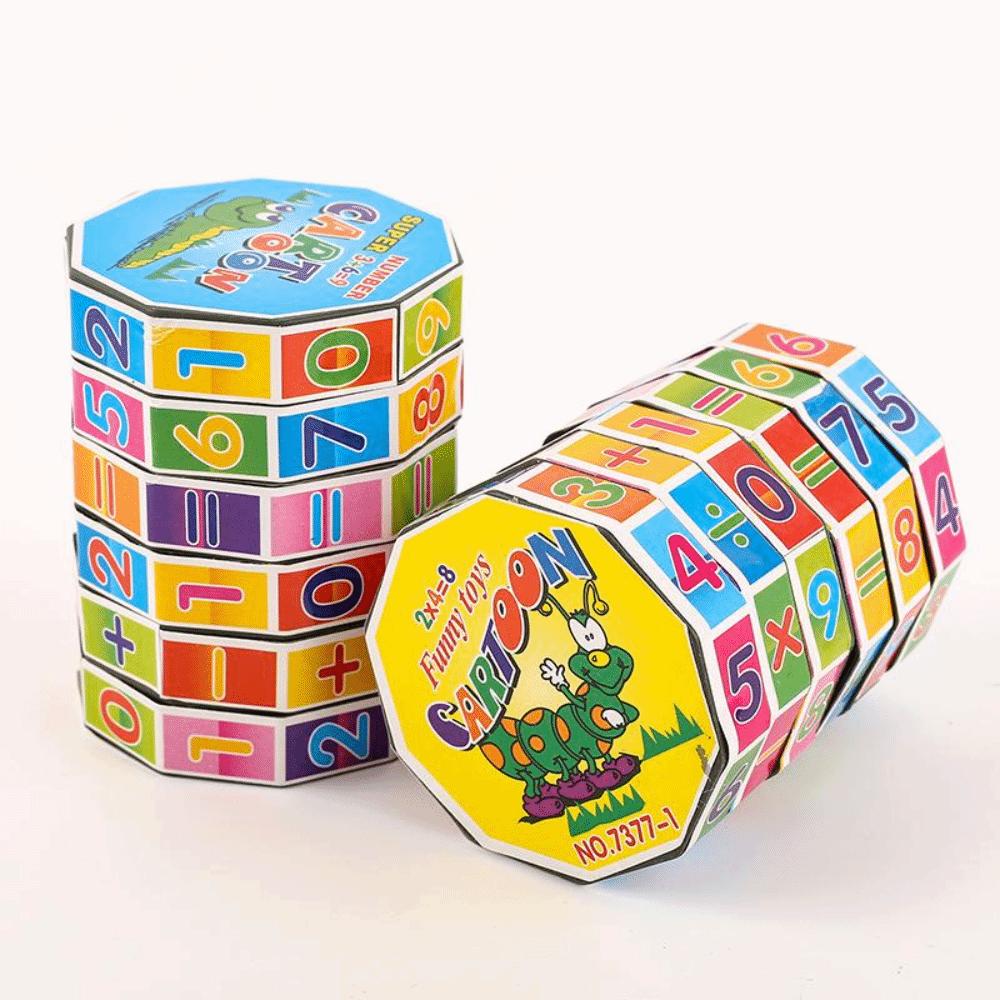 Magic Cube Montessori Puzzle Game Fun Educational Math Block Learning Activities