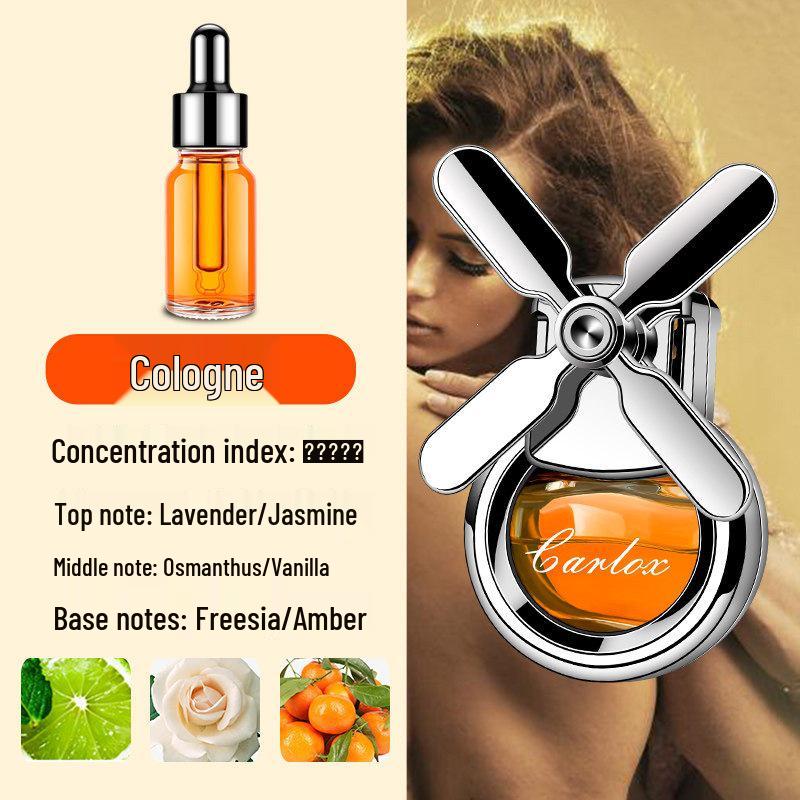 Perfect for car perfume, aromatherapy, air vent fan, luxury car décor, with a long-lasting light fragrance refill.