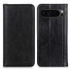 Flip Case for Google Pixel 10 Pro / 9 Pro , Leather with Pocket, Black