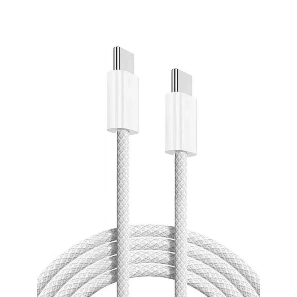 Для iPhone 15 Pro Max 60 Вт PD плетеный кабель для быстрой зарядки 15Pro USB-C 15 Plus Type-C кабель для передачи данных