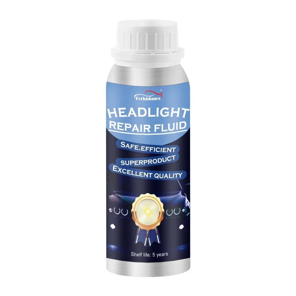 Комплект для полировки автомобильных фар, набор для восстановления фар, инструмент для автомастерской, 800 мл, жидкий полимерный испаритель