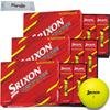 SRIXON Distance 2022 DISTANCE Страстный желтый набор из 3 дюжин мячей для гольфа 36 мячей Оригинальный набор чистящих салфеток