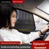 Toyota Highlander Side Window Magnetic Mesh Sunshade - UV Protection & Heat Insulation