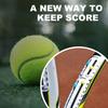 2 шт. счетчик очков для теннисной ракетки и падла, легко монтируемый небольшой счетчик очков, портативный счетчик очков для записи игровых наборов