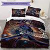 Light of Courage Pattern Bedding,Quilt Set Quilt Cover Pillowcase Home Birthday Gift (1*duvet cover+2*pillowcase,without core)XSJT0917547
