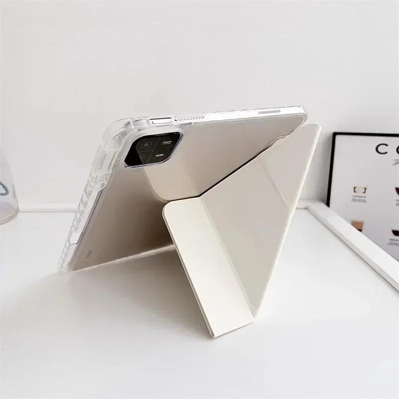 Для Xiaomi Pad 5/6/7/8 Xiaomi Pad 7/7 Pro 2024 11,2 дюйма, и Redmi SE 11''/8,7'' – Акриловый чехол-книжка Y-типа с функцией сна/пробуждения Funda