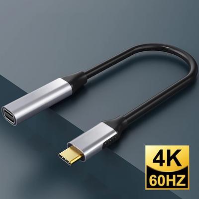 Адаптер Usb-c к Mini Displayport USB 3.1 Type C (удар молнии 3) Адаптер Mini Dp поддерживает 4k
