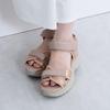 HIMIKO/Himiko/Cross Design Sports Sandals/647202 Beige S