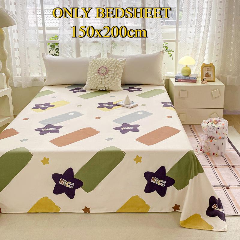 Приятные к коже матовые простыни, утолщенные, для односпальной и двуспальной кровати, простыни разных размеров для всех сезонов