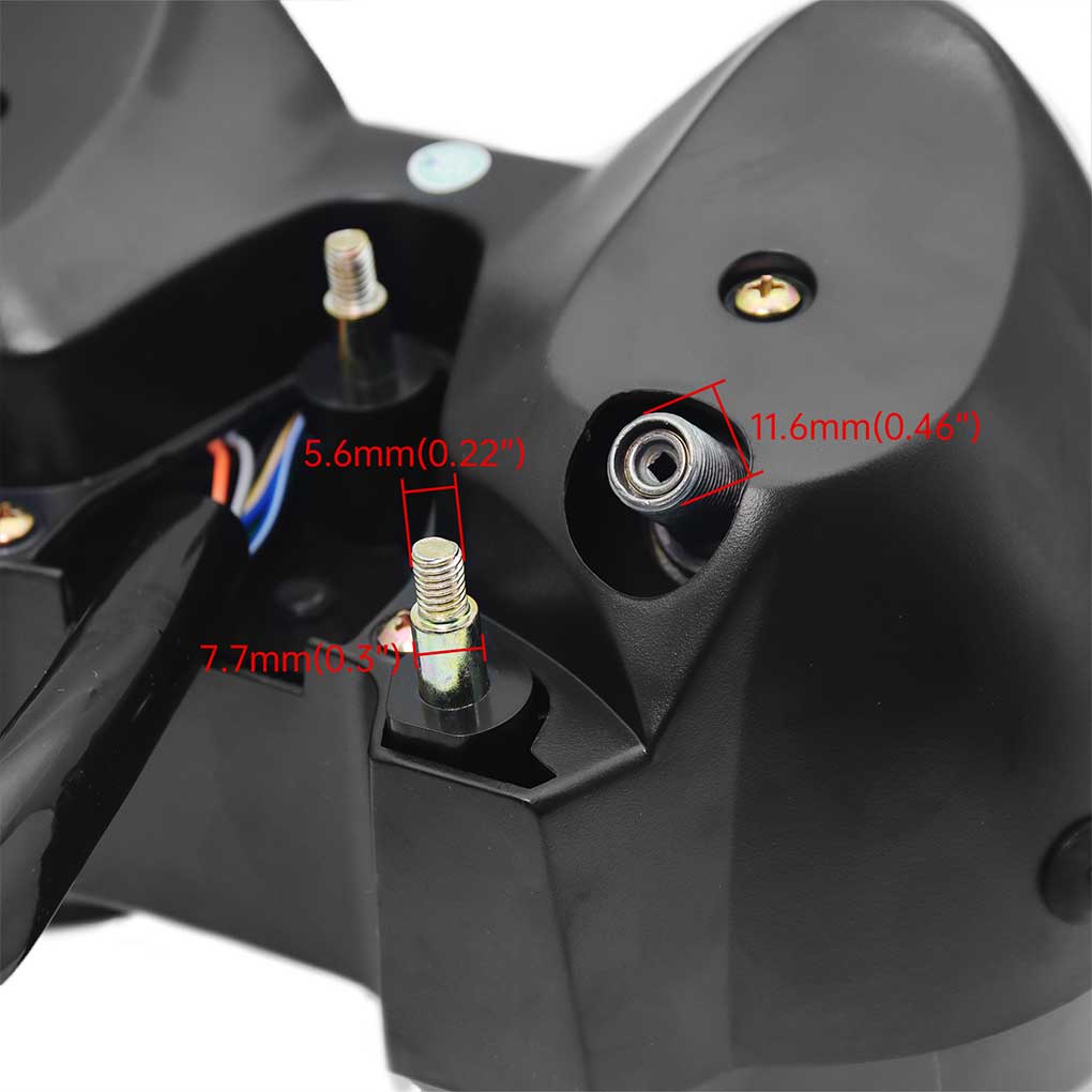 Спидометр Цифровая приборная панель Тахометр Датчик Универсальный Мотоциклетный Датчик Уровня Топлива Мотоциклетный Датчик Простая Установка