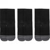 Under Armour Ankle Socks Unisex 3 Pack Black (Unisex) Crew Socks 1379530 001