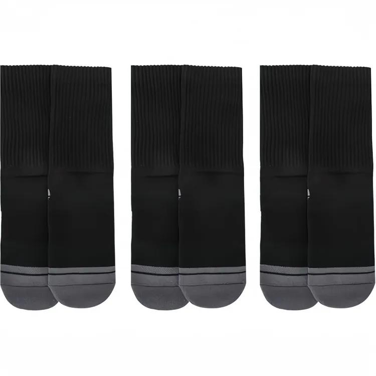 Under Armour Ankle Socks Unisex 3 Pack Black (Unisex) Crew Socks 1379530 001