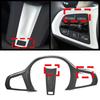 Carbon Fiber Steering Wheel Cover Trim Decor For BMW 1 2 3 4 5 6 7 8 Series Sport X3 X4 X5 X6 G20 G28 G30 G38 F90 F91