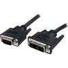 Câble DVI Vers VGA HD15 De 2 M - Câble Écran DVI Vers VGA - DVI-A (M) Vers VGA HD15 (M) - 2m - Cordon DVI-A Vers VGA - DVIVGAMM2M