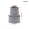 16/19Mm Anti Slip Rubber Crutches Tips Pad Durable Rubber Anti-Slip Heavy Duty Canes Replacement For Walking Stick