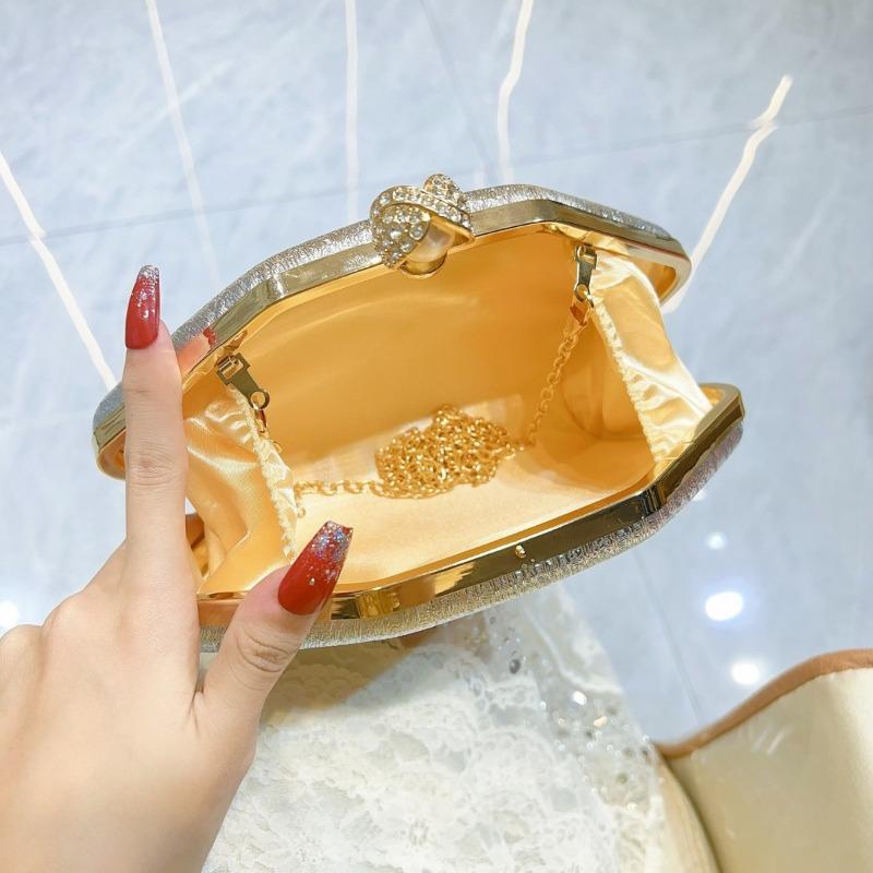 Fashionable Three-dimensional Irregular Evening Dress Bag Evening Gown Bag Ladies' Clutch Bag