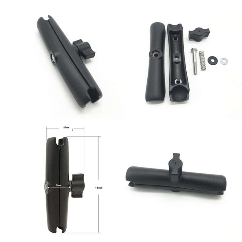 Trolling Motor Support Stabilizer Mount Tough Claw Aluminum Alloy 1" Ball Heavy Duty Trolling Motor Stabilizer Mount Clamp