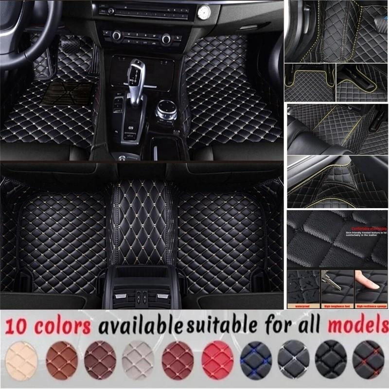 Customized Car Floor Mats For Ford Ranger 2011-2023 Years Auto Waterproof Carpets Foot Coche Accessorie Floor Liners
