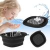 Foldable Face Ice Bath Bowl Built-in Ice Tray Skincare Washbasin Portable Ice Basin Beauty Tools