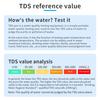 Handheld TDS Tester 2 In 1 TDS Temp Meter Digital Water Quality Tester 0-9990ppm TDS Test Pen for Drinking Water Aquarium Pools