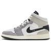 Air Jordan 1 Mid SE Craft GS Inside Out — Детские кроссовки Cement Grey Black White Tech-Grey FD9091-002