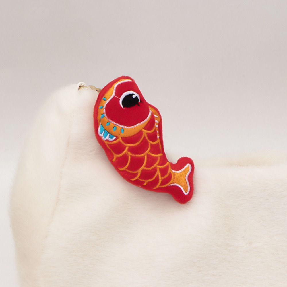 Lucky Lion Dance Brooch Lapel Chinese Style Pin Lovely Spring Festival Pin Gift
