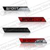AAABV1 Metal Car Styling Sport Line Front Grille Sticker Badge Rear Trunk Body Emblem For Skoda VRS Octavia Rapid Kodiaq Karoq Superb