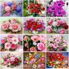 5D DIY Daisy Diamond Painting Flower Cross Stitch Diamond Embroidery Rose Full Round Drill Art Mosaic Home Decor Gift
