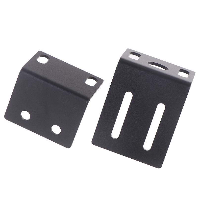 1 Set Metal 1U Rack Mount Ear Mounting Jointing With Screw Cap For Frame Box High Qulaity Wireless System Receiver Host