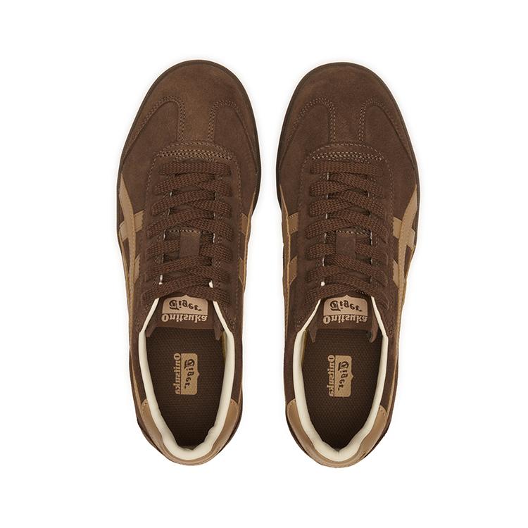 ONITSUKA TIGER Tokuten Ретро Универсальные Прочные Низкие Повседневные Кроссовки Унисекс Темно-коричневые 1183C562-200