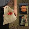 Outdoor Foraging Bag, Fruit Picking Bag, Waist Hanging Tool, Waist Bag, Bundle Pocket, Folding Canvas Tool Storage Bag