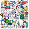 50 Laboratories Science Laboratory Stickers New Products Science Chemistry Laboratory Beaker Graffiti Stickers