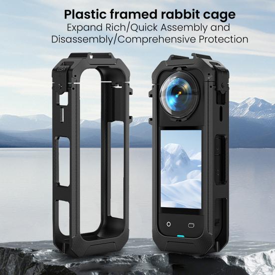 Рамка-кейс для камеры с магнитной быстросъемной базой, противоударный, с закрывающимся замком