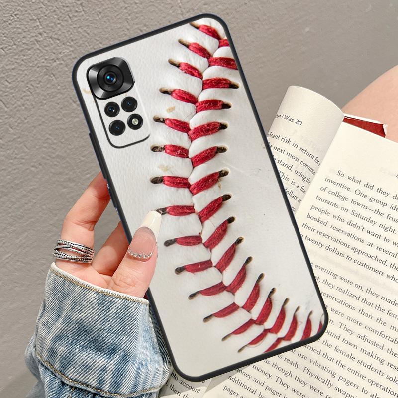Love Baseball Sport Case For Xiaomi Redmi Note 10 Pro 8 9 10 11 12 Turbo 9S 10S 11S 12S Redmi 10C 9C 12C Funda