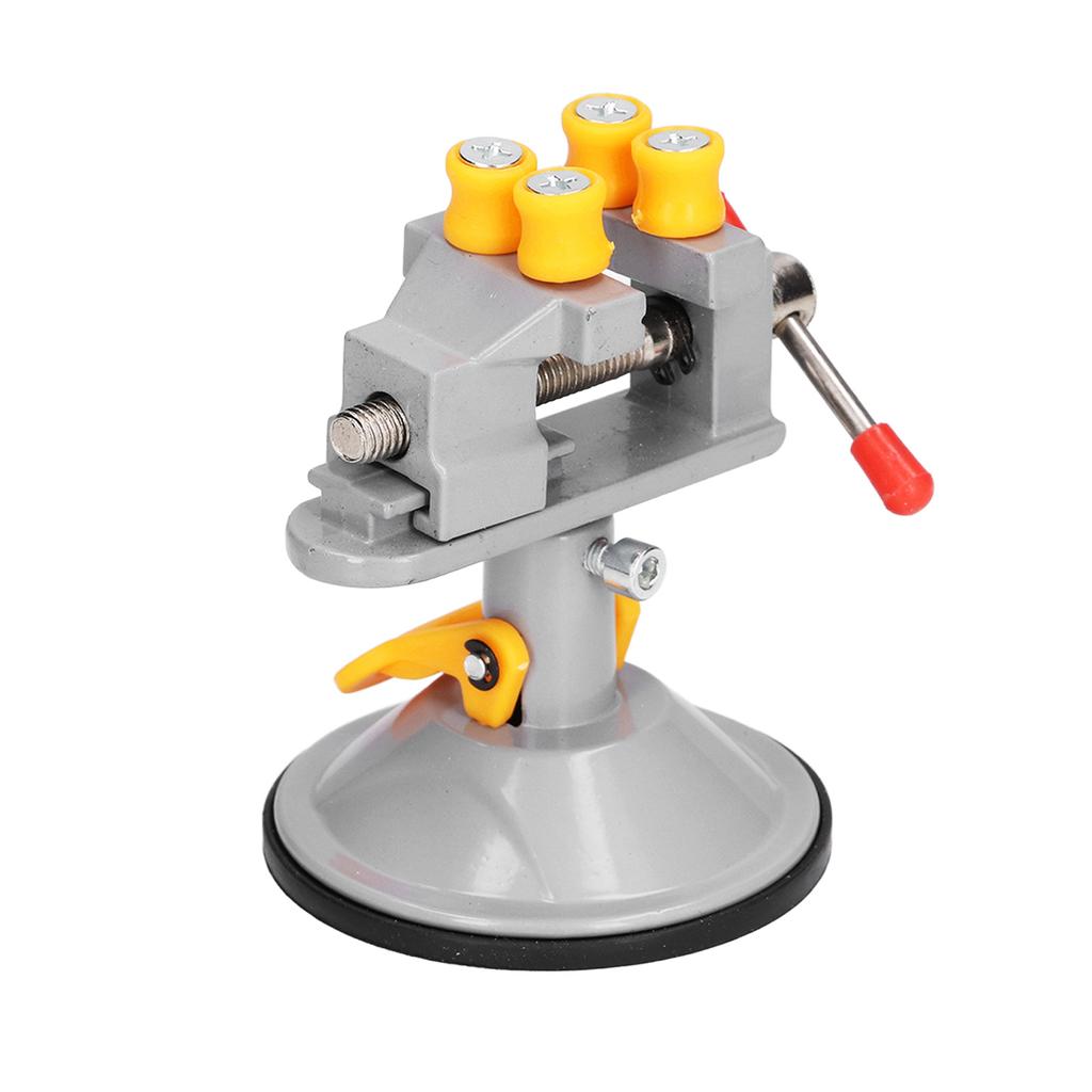 Тиски для резьбы по дереву с присоской, универсальные мини-тиски для сверлильного станка, вращающиеся на 360 градусов