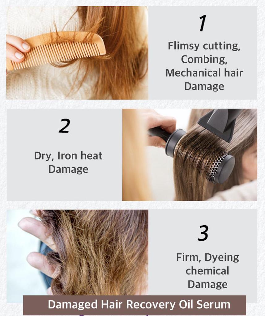 HOLIKA HOLIKA Biotin Damage Care Oil Serum 80ml / 2.71 Fl.oz. (3 Options)