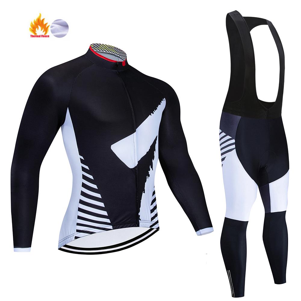 2026 Зимний Новый Набор Велосипедных Маек MTB Одежда для Велосипеда Maillot Ropa Ciclismo Invierno Велосипедная Термофлисовая Одежда для Велоспорта