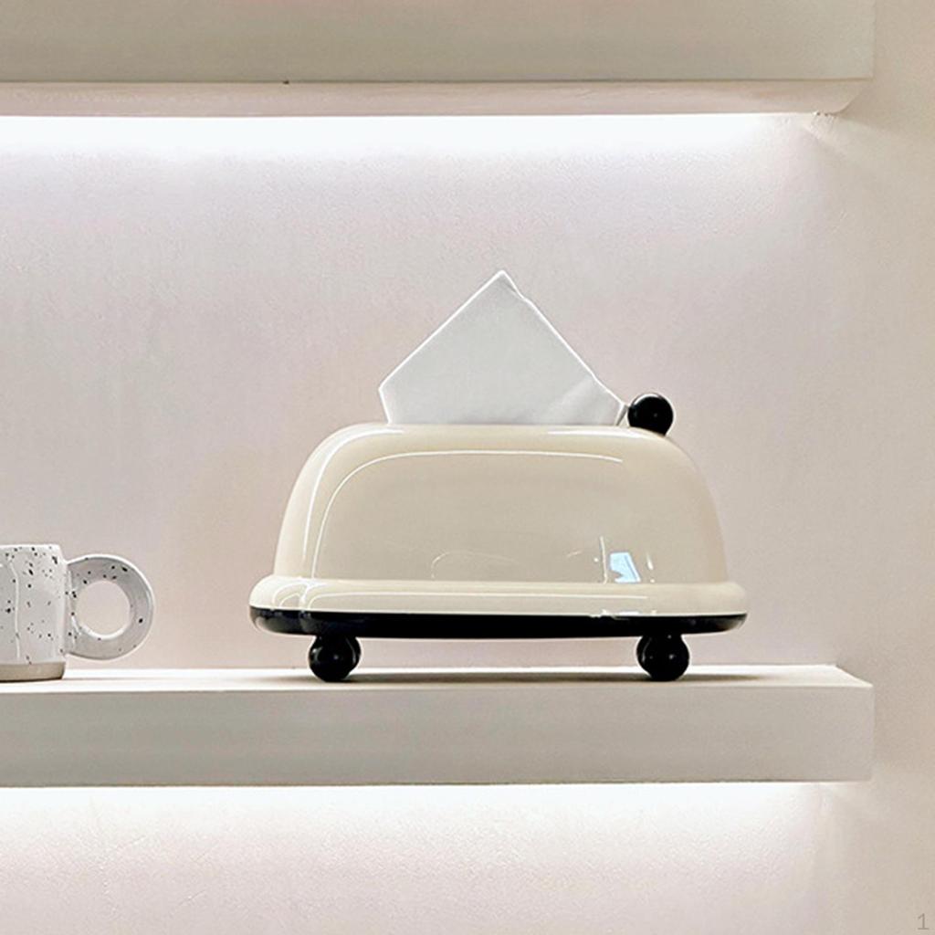 Tissue Box Napkin Holder Case Gift Organizer Storage Dispenser for Nightstands Home