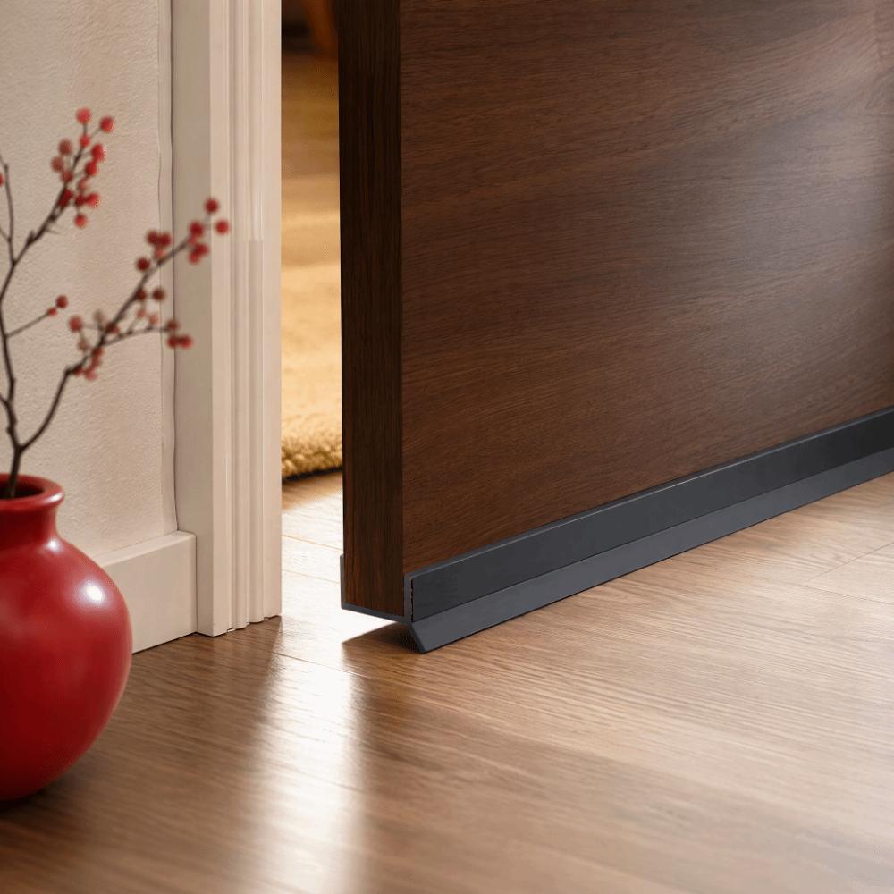 Silicone Draught Excluder Soundproof Weather Stripping Door Bottom Sealing Strip  Living Room