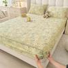 Milk Velvet Bedspread Winter Thick Bed Cover Fleece Bed Sheet Single Piece Bedding Set Cozy Warm Bedspread For Ultimate Comfort